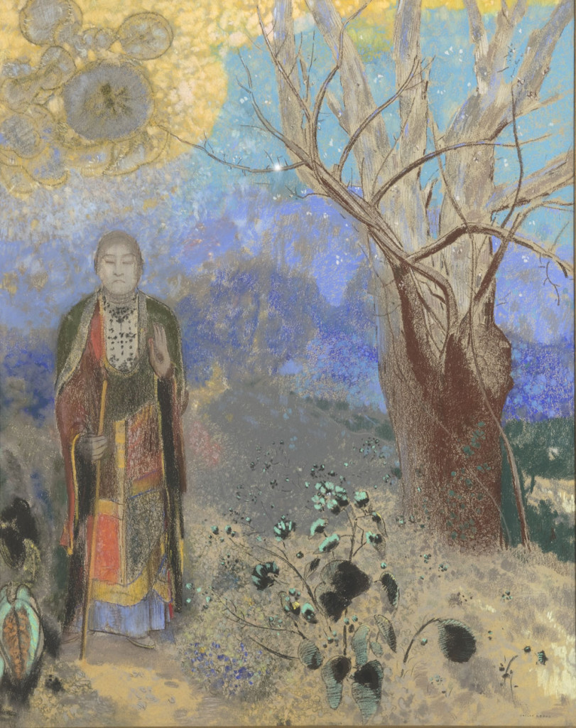 Odilon Redon Le Bouddha, 1906-1907 Pastel sur papier beige, 90 x 73 cm Paris, musée d’Orsay, RF 34555 © RMN-Grand Palais (musée d'Orsay) / Hervé Lewandowski Service presse / Musée d'Orsay