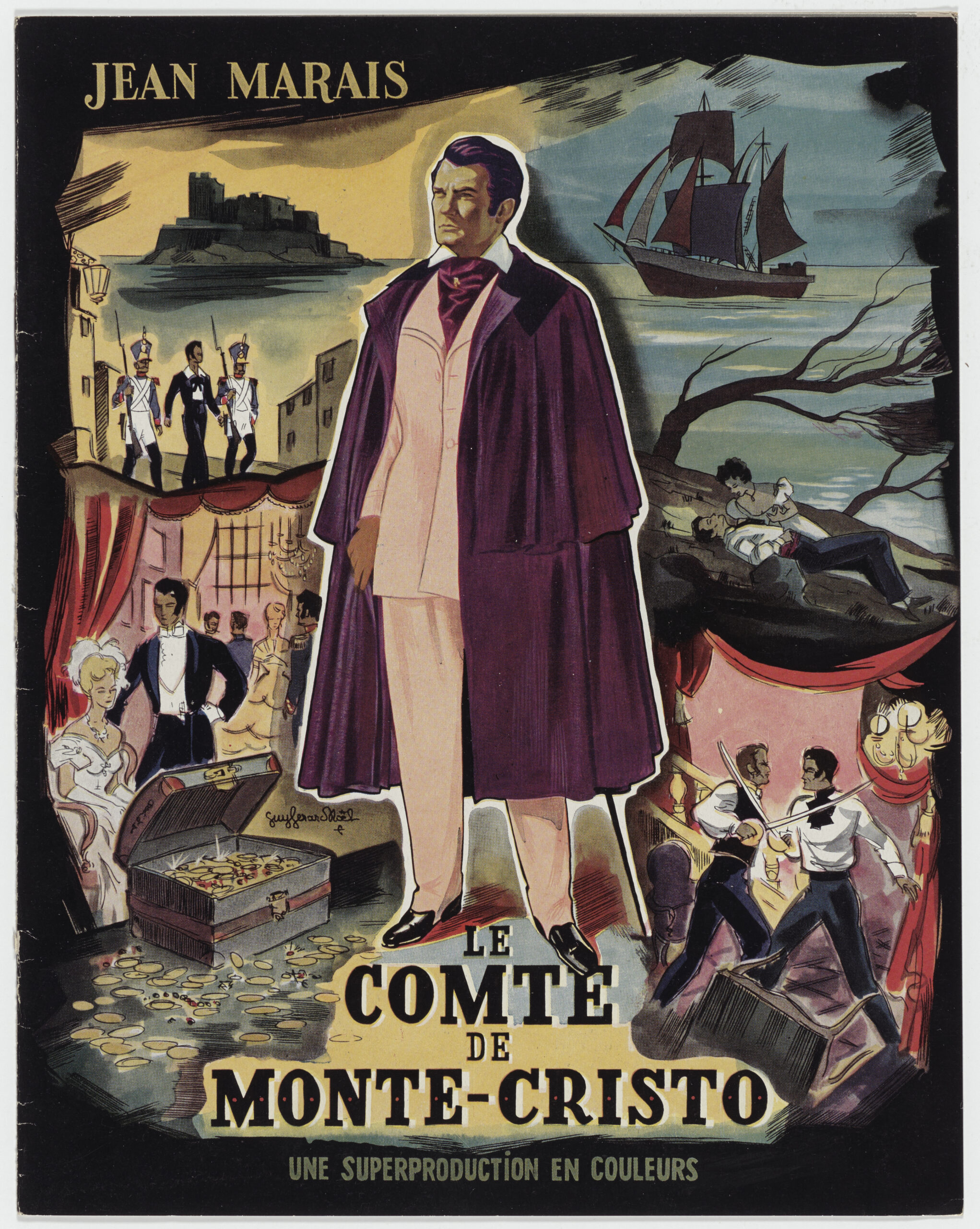 Le Comte De Monte Cristo Robert Vernay Avec Jean Marais Ill Guy