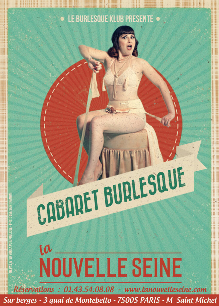 Spectacle Burlesque à La nouvelle Seine 