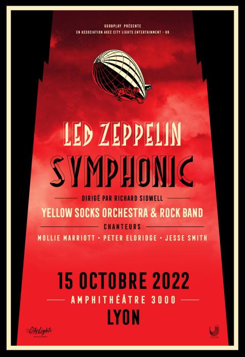 Led Zeppelin Symphonic, Amphithéâtre 3000 Lyon