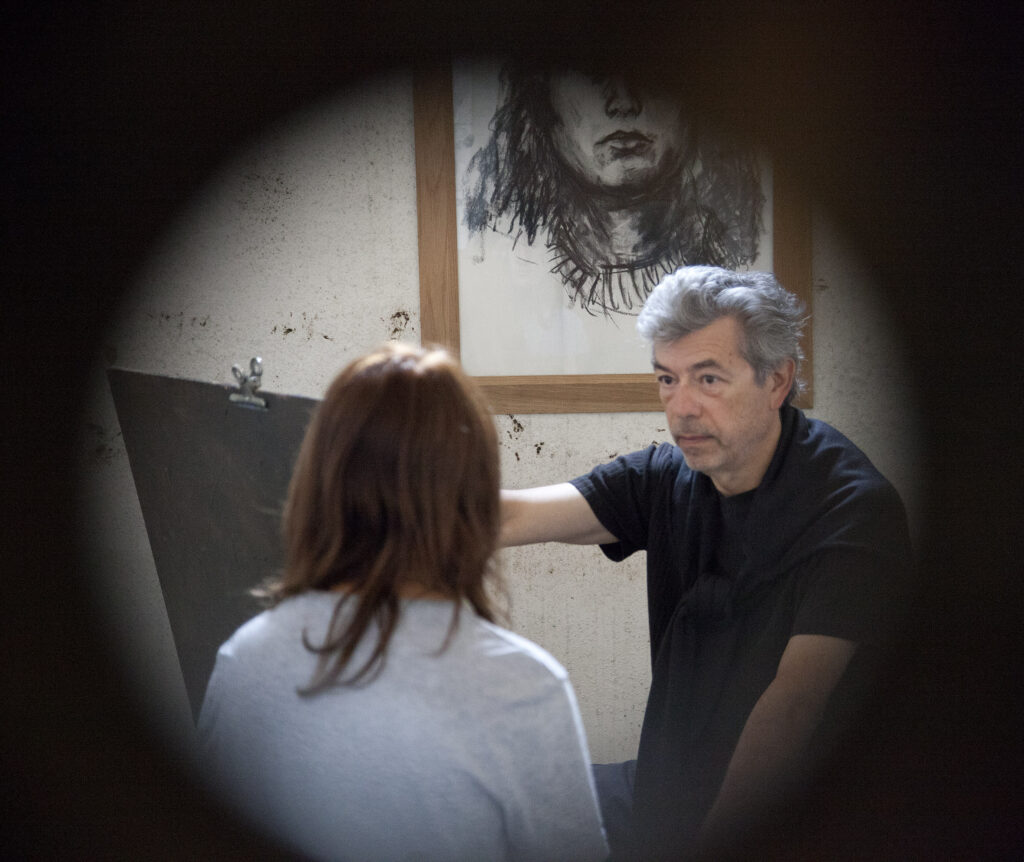 Jusqu’au 23 décembre, La Fondation Renaud à Lyon présente les visages mystérieux  du peintre Patrice Giorda. 