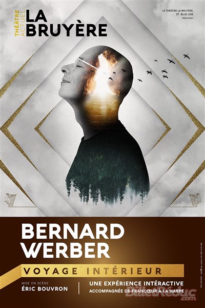 À partir du 13 février, l’écrivain français Bernard Werber et Vanessa Francoeur proposent cinq méditations au Théâtre La Bruyère. 