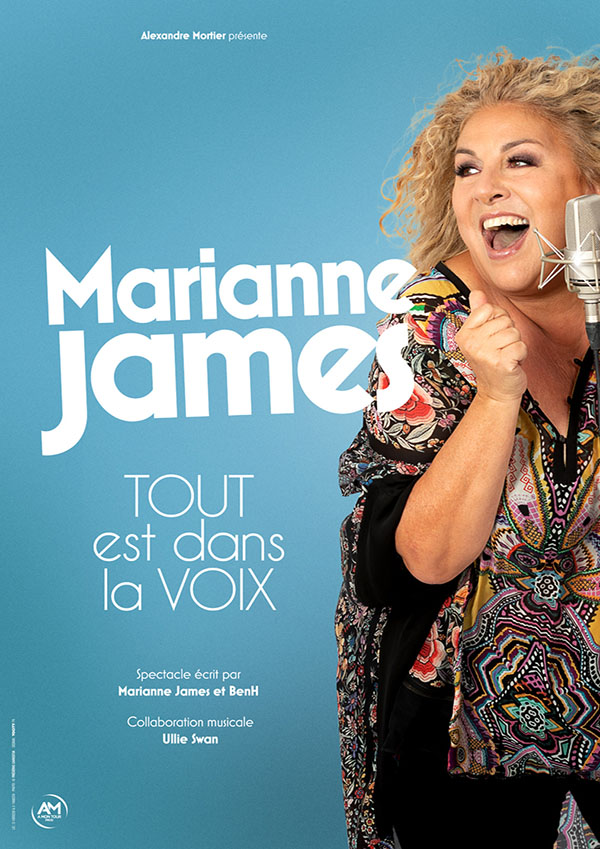 Le 4 mars prochain, Marianne James présentera son spectacle au public lillois dans la salle Vox 2000. 