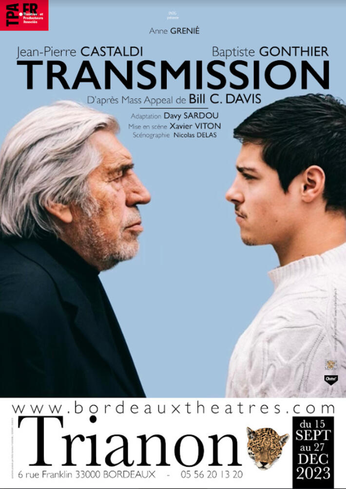 Théâtre Trianon : Transmission  