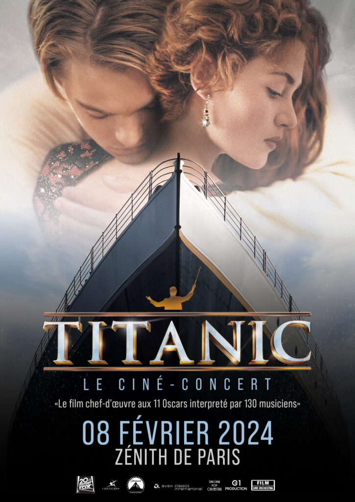 Titanic en ciné-concert à Paris