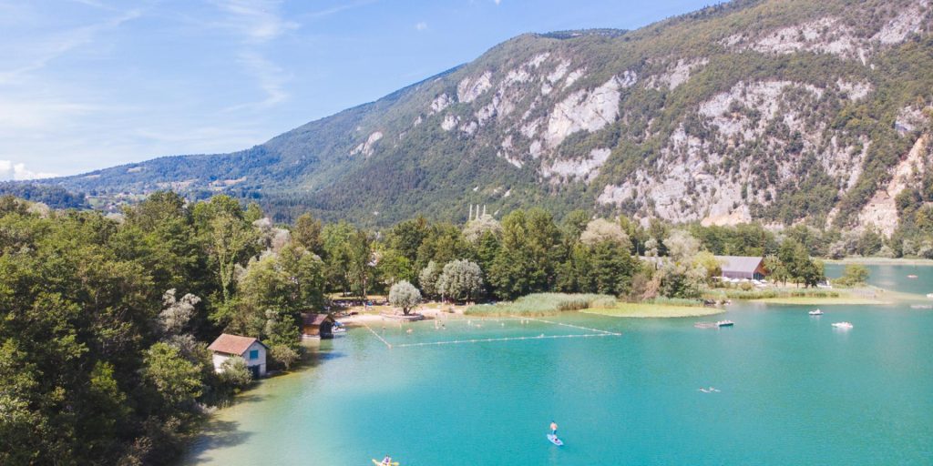 Lac d’Aiguebelette plages