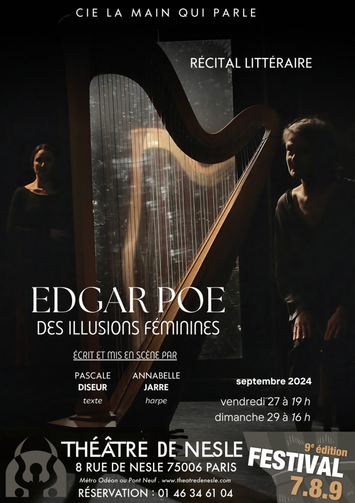 Théâtre de Nesle : Edgar Poe, des illusions féminines